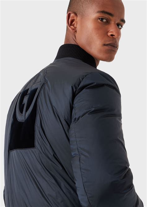 jaket armani|armani padded jacket men's.